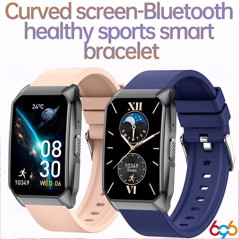 696 T69 Smart Watch 1.57 inch Smartwatch Fitness Running Watch Bluetooth Pedometer Call Reminder Sleep Tracker Compatible with Android iOS Women Men Hands-Free Calls IPX-0 27mm Watch Case3