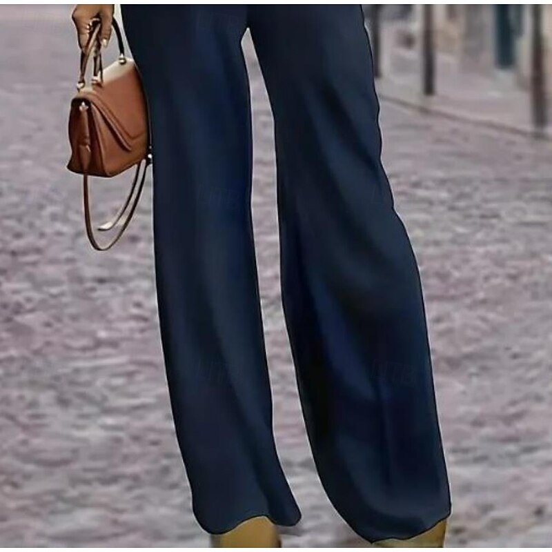 Women's 2 Pieces Basic Neon & Bright Shirt Blouse 3/4 Length Sleeve V Neck Ombre Geometric Print Casual Dark Navy Summer Regular Fit3