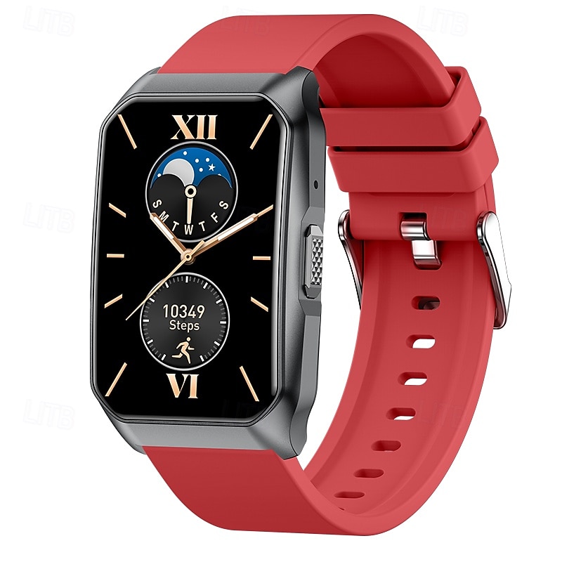 Cardica Men's Smart Watch Blood Glucose Monitor Bluetooth Call Blood Pressure Heart Rate IP684