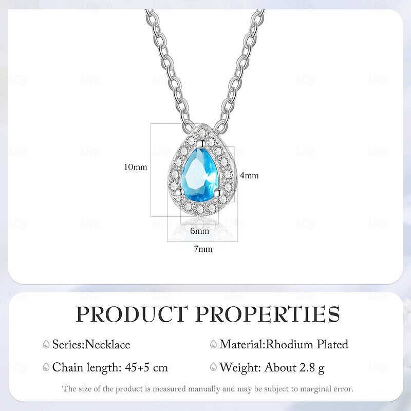 Personalized Birthstone Necklace Custom Best Gift for Mom - Custom Pendant Gift for Mom, Wife, Girlfriend – Unique Mother's Day, Valentine's Day, Anniversary, Christmas, Birthday Gift2