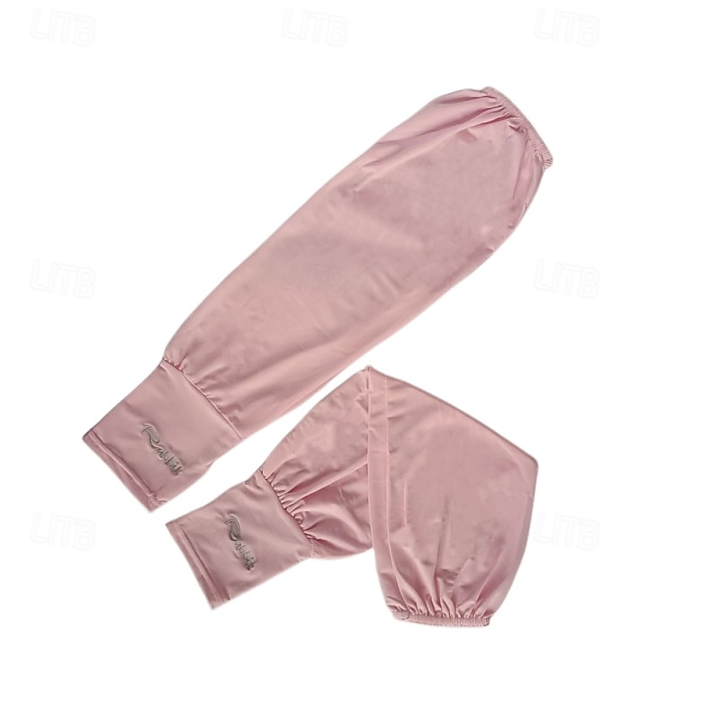 UV Protection Cooling Arm Sleeves Breathable Stretchable Sunblock for Outdoor Lightweight Polyester Perfect for Summer Sun Protection Accessories Casual Outdoor Wear Stretchable Fabric2