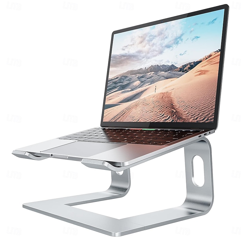 Laptop Stand Ergonomic Aluminum Laptop Computer Stand Detachable Laptop Riser Notebook Holder Stand