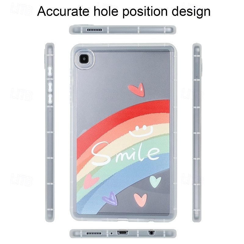 Tablet Case Cover For Samsung Galaxy Tab A9 8.7" S9 11 inch S9 Plus 12.4" S8 Plus 12.4'' S8 11'' S7 Plus 12.4" S7 11'' S6 Lite 10.4" A8 10.5'' A7 Lite 8.7'' Full Body Protective Shockproof Graphic TPU4