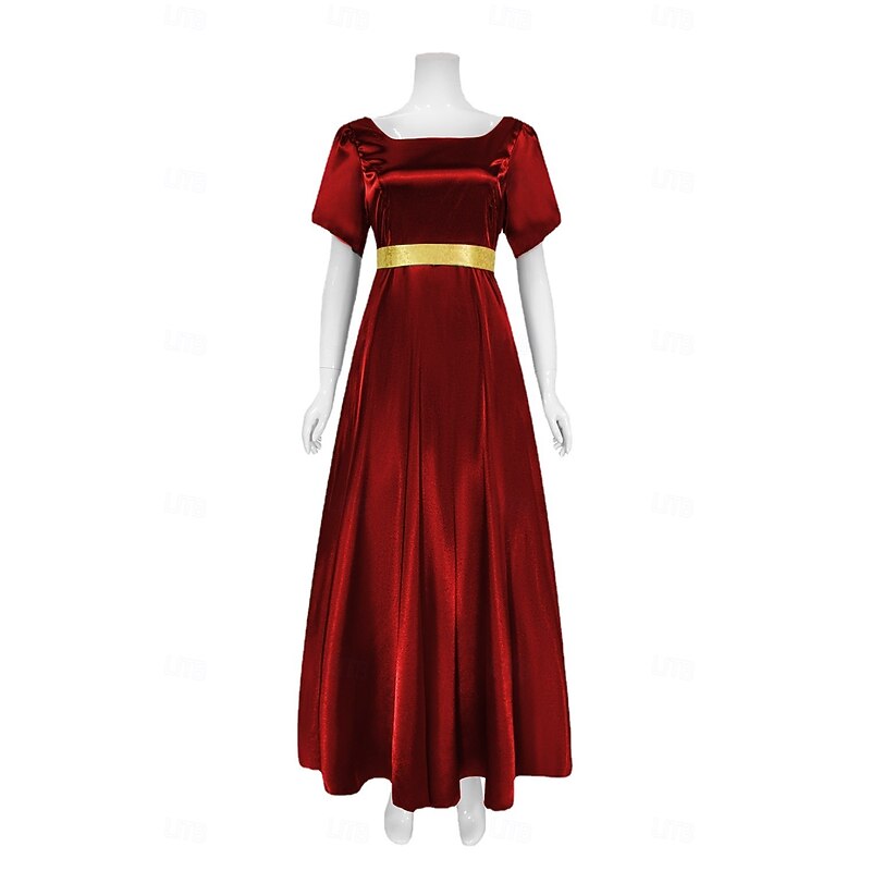 Retro Vintage Victorian Medieval Dress Ball Gown Regency Inspired Dress Princess Fancy Dress Women's Masquerade Daily Wear Adults' Dress2