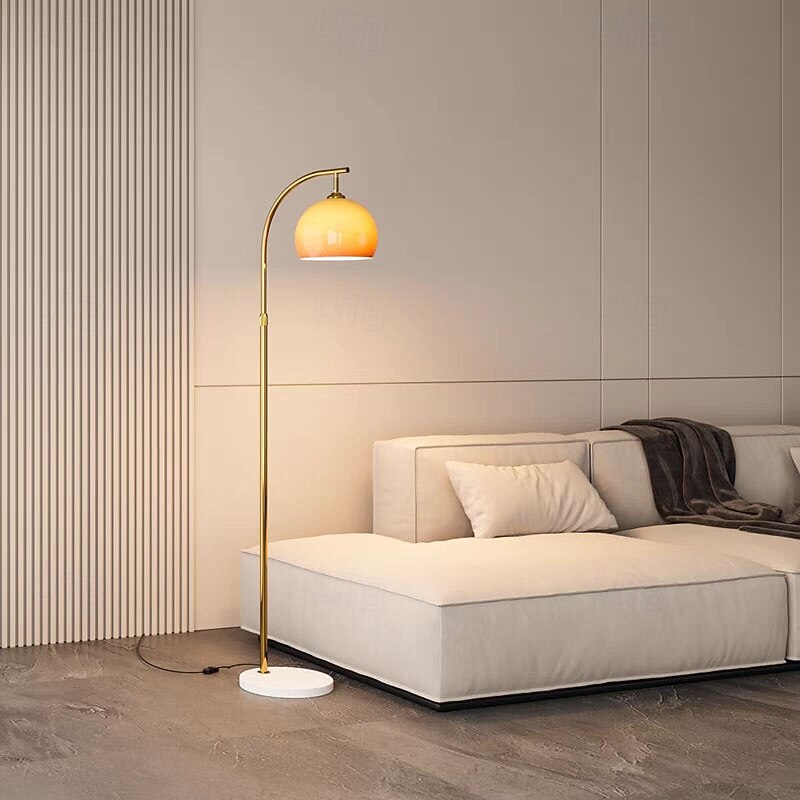 Floor Lamp Ambient Lamps Modern Contemporary For Indoor Metal 110-120V / 220-240V Black / Gold4