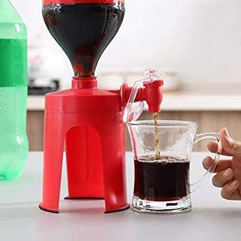 Saver Dispenser, Upside Down Beverage Dispenser for Home & Party Use, Drink Dispenser for Carbonated Drinks like Coca-Cola & Sprite, Mini Party Drink Tool