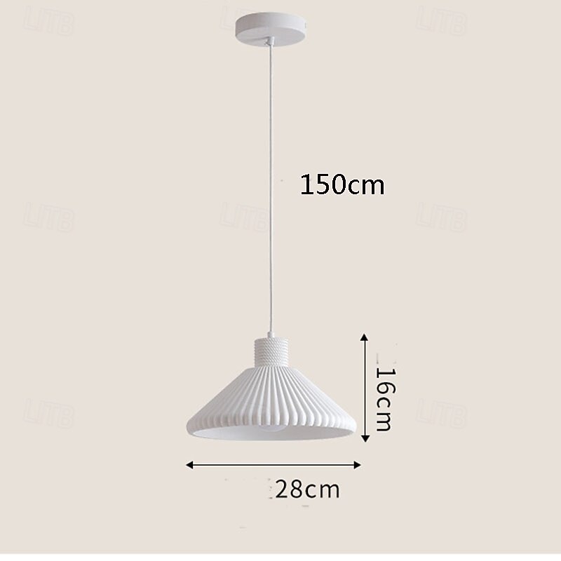 28 cm Pendant Lantern Design Pendant Light Metal Painted Finishes LED Modern 110-120V 220-240V4