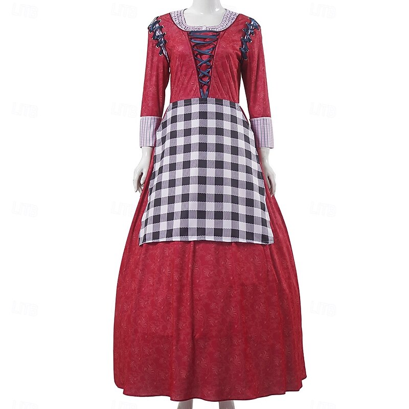 Snow White Princess Fairy Maid Dress Prom Dress Movie Cosplay Costume Dress Up Movie Cosplay for Women's Adults' Halloween Carnival World Book Day Performance Party2