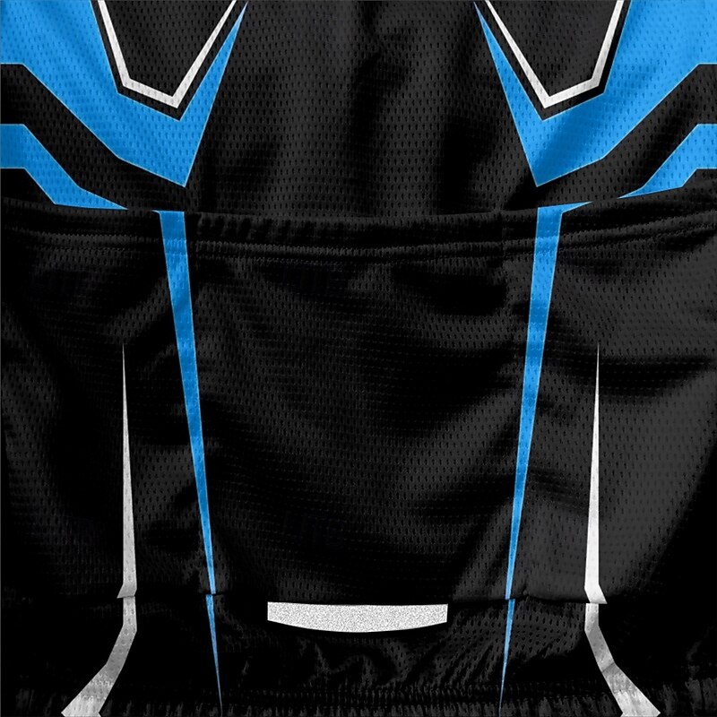 Men's Cycling Jersey Geometric Short Sleeve Bike Tee Tshirt Jersey with 3 Rear Pockets Mountain Bike MTB Quick Dry Anatomic Design Wicking Breathable Sports Yellow Red Blue Clothing Apparel4