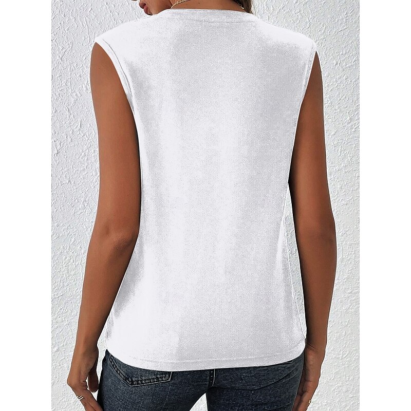 Women's Camisole Tank Top Graphic Animal Graffiti Daily Casual Sleeveless Crew Neck Scoop Neck Regular Tops Daily Print Black White Pink Blue Purple Summer2