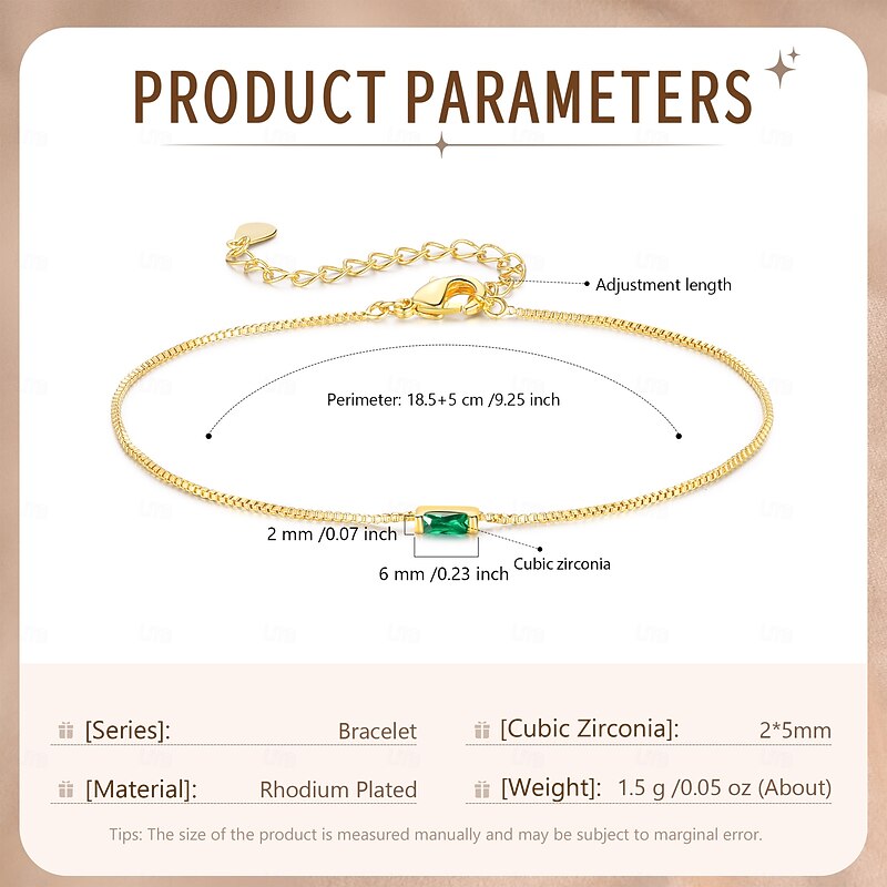 Personalized Birthstone Bracelet Custom Best Gift for Mom – Jewelry with Loved One's Birthstone, Ideal for Mother's Day, Valentine's Day, or Birthday4