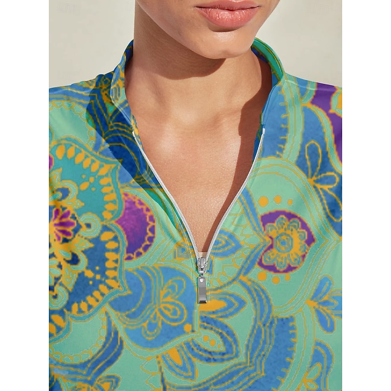 Women's Golf Dress Forest Green Sleeveless Ladies Golf Attire Clothes Outfits Wear Apparel3