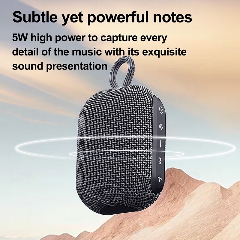 Outdoor Sports Cycling Portable 360 Surround Sound Bluetooth Speakers Mini Waterproof Wireless Car Subwoofer Long Battery Life4