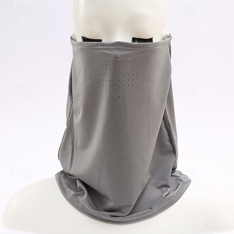 Neck Gaiter Face Mask with UV Protection, Breathable Ice Silk Sun Shield, Dust Protection for Travel, Driving, and Outdoor Activities4