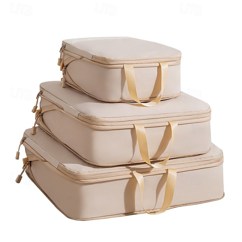 Compression Packing Cubes Set for Travel Luggage Storage and Organizer Space Savers, Clothes, Shoes, Digital Accessories, Toiletry Bags, Clothing Organizer Travel Bags4