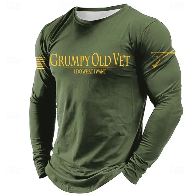 Patriotic T Shirts For Men American US Flag T Shirt Short Sleeve T shirt 3D Print Crew Neck Shirt Daily Military Street Daily Black Red Summer Spring Clothing Apparel S M L XL XXL XXXL