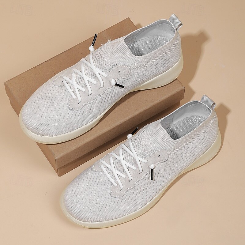 Men's Knit Sneakers, Ultra-Lightweight and Breathable, Modern Sporty Footwear for Daily Wear3