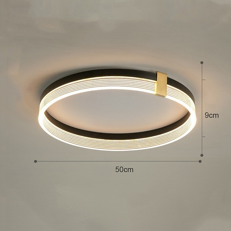 50 cm Dimmable Ceiling Lights Metal Acrylic Modern Nordic Style 110-120V 220-240V3