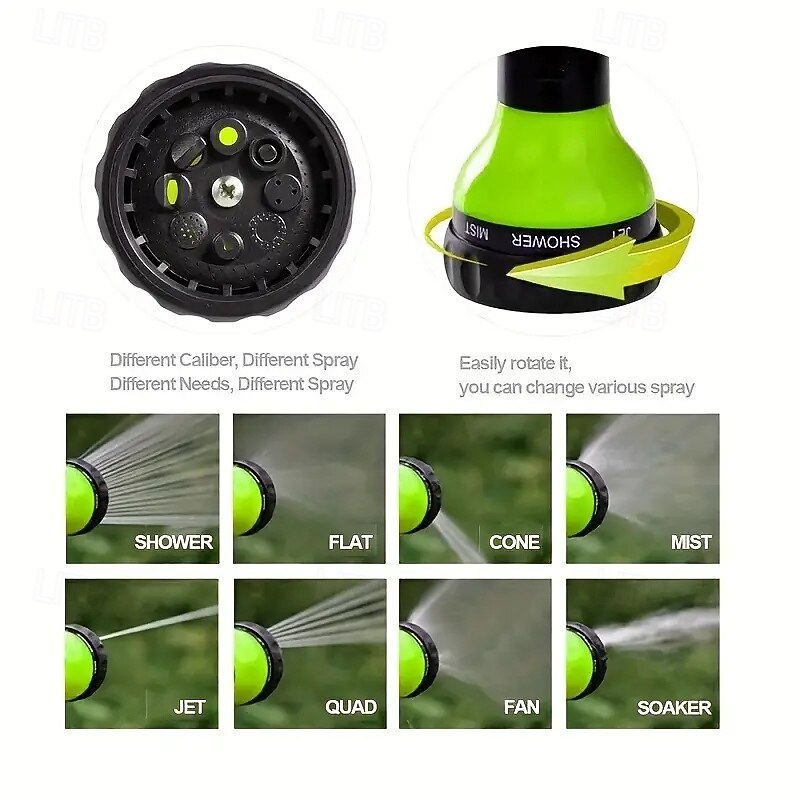 1 Pet Horse Bath Head Adjustable High Pressure Nozzle Hose Dog Shower Gun Wash Garden Animal Carriage Cleaning Tool3