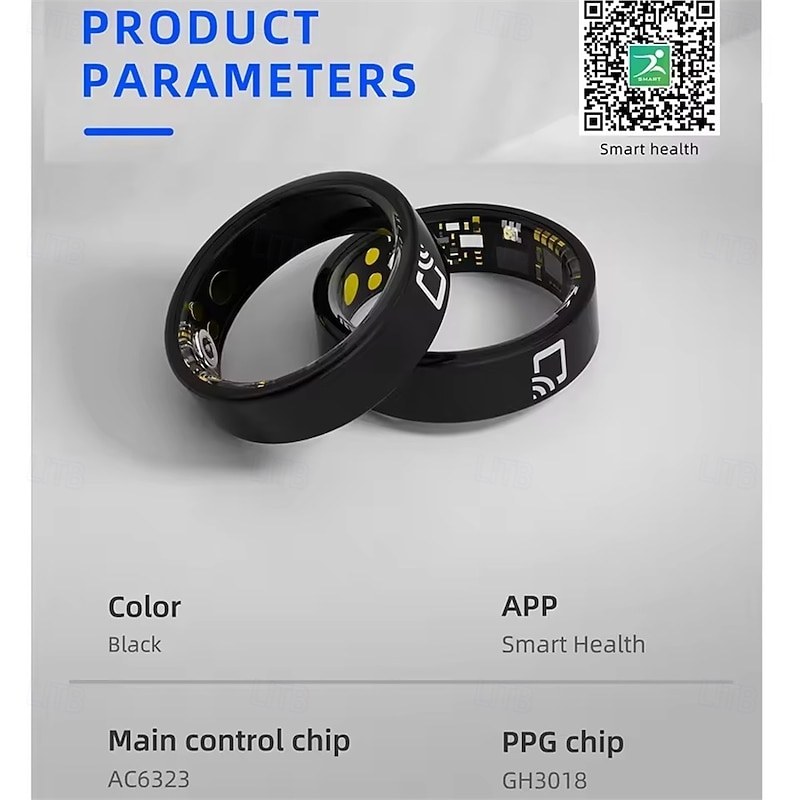 NFC R20 Smart Ring Access Control Sleep Monitor Fitness Tracker Camera Control Android iOS3