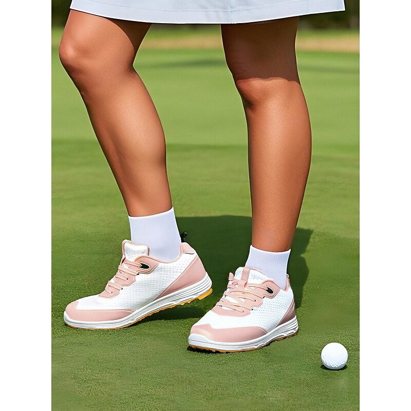 Women's Sneakers Flyknit Shoes Outdoor Daily Travel Contrast Color Flat Heel Round Toe Sporty Casual Comfort Walking Faux Leather Tissage Volant Lace-up White / Blue Black White4