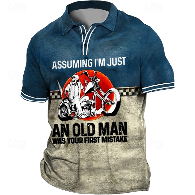 Men's Plus Size Polo Shirts Big and Tall Letter Turndown Buttons Short Sleeve Spring & Summer Sports Fashion Streetwear Designer Outdoor Vacation Tops