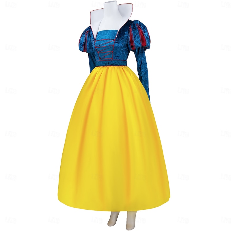 Snow White Princess Maid Dress Cosplay Costume Carnival Costume Dress Up Movie Cosplay for Women's Adults' Halloween Carnival World Book Day Performance Party4