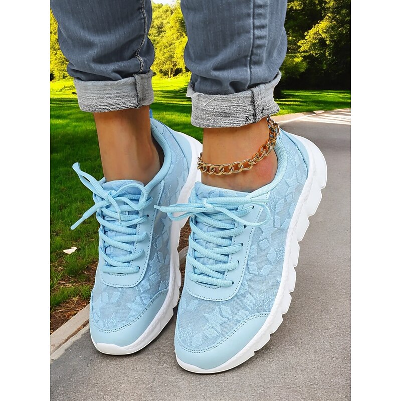 Women's Running Shoes - Comfortable Lightweight Sneakers with Breathable Mesh, Ideal for Daily Jogging and Fitness