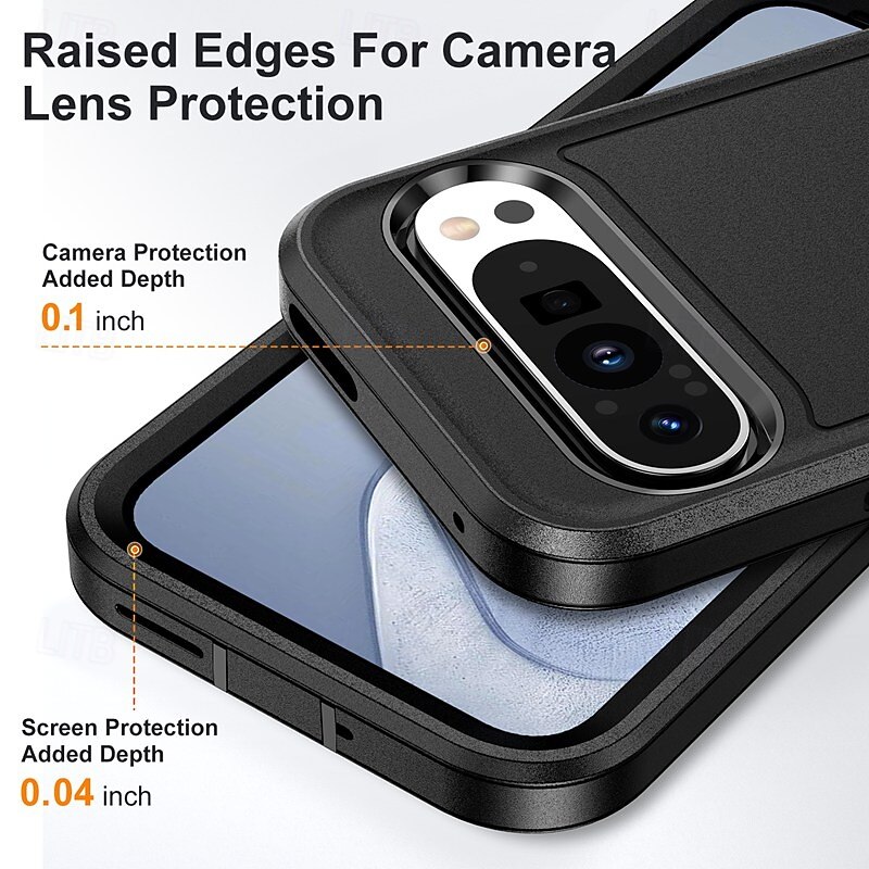 Phone Case For Google Pixel 9 Pro Pixel 9 Pro XL Pixel 9 Back Cover Shockproof Retro TPU PC4