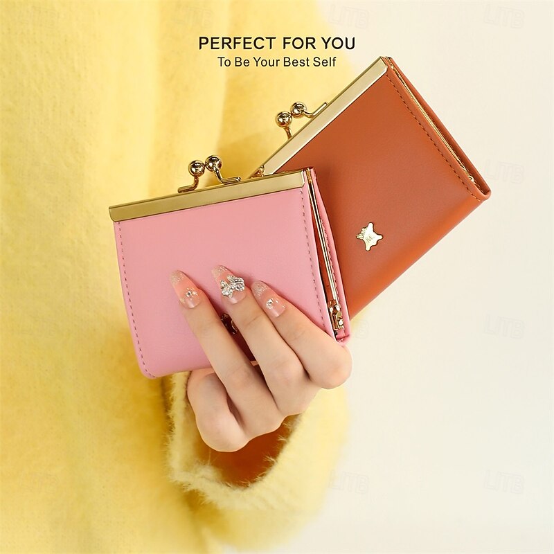 1pcs Credit Card Holder Wallet Desk Business Card Holder Business Card Holder Case PU Leather Name Card Holder Pocket Credit Card Protector for Women