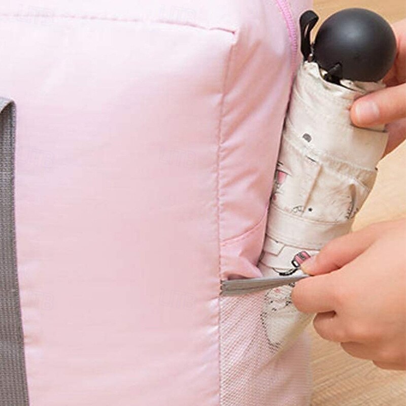 Weekender Bag Travel Duffel Bag with Shoe Compartment, Gym Bag with Wet Dry Separation for Women Men, Waterproof Foldable Travel Storage Bag with Handle, Trolley Bag for Luggage Organization3