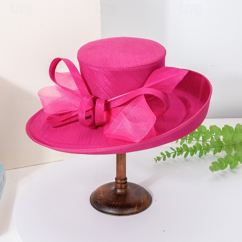 Hats Polyester Casual Beach Simple With Bowknot Headpiece Headwear4