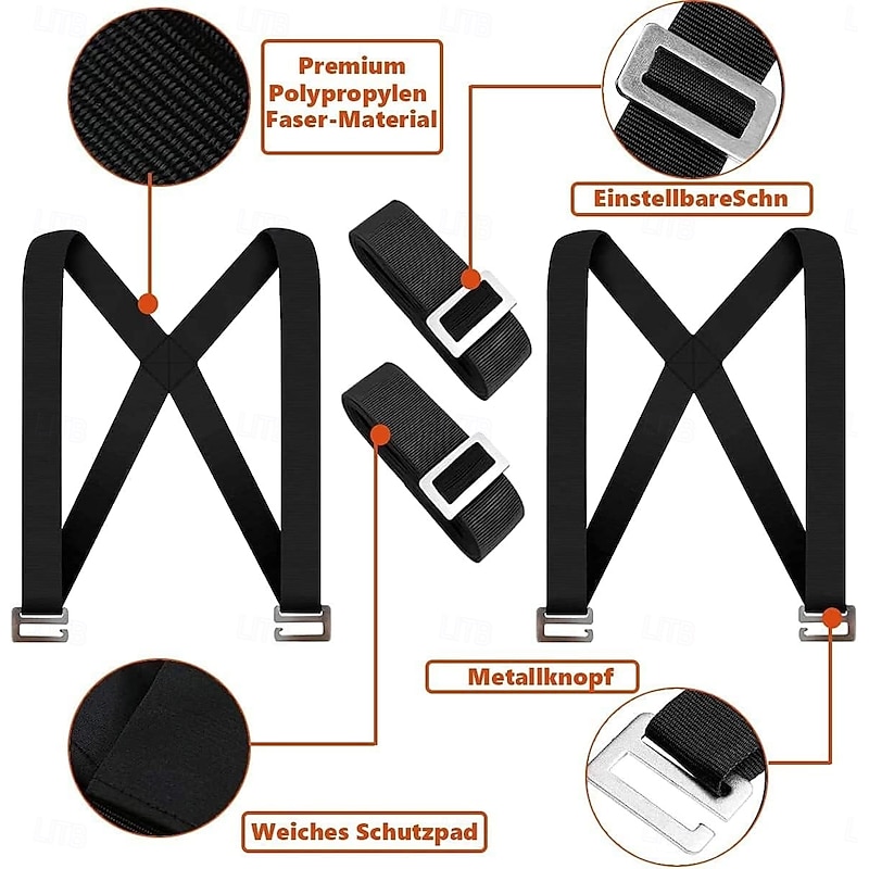 Adjustable Moving Straps, Furniture Moving Straps Lifting Straps for 2 Movers Shoulder Lifting and Moving System for Move Furniture, Appliances, Mattresses, Heavy Objects up to 800 lbs2