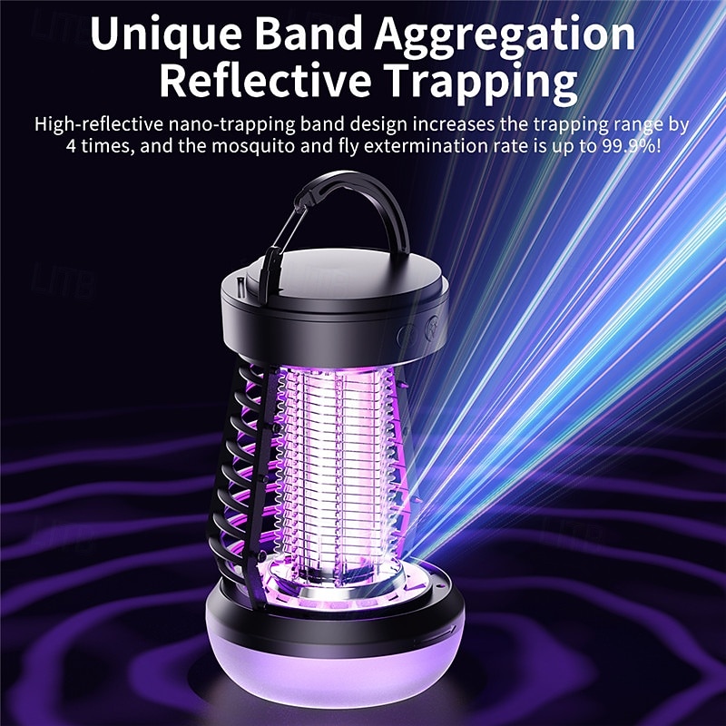 Automatic Electric Shock Mosquito Killer Lamp – Indoor Home Physical Mosquito Trap for Camping and Bedroom Use4