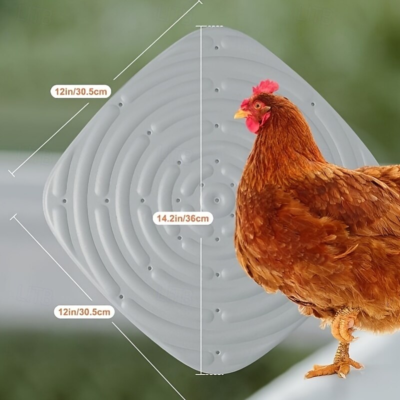 Durable Chicken Nesting Pads 6pcs Durable Washable Chicken Nesting Pads 14.2x12 Inches Reusable Nest Box Liners For Laying Eggs, Farm Hen Supplies3