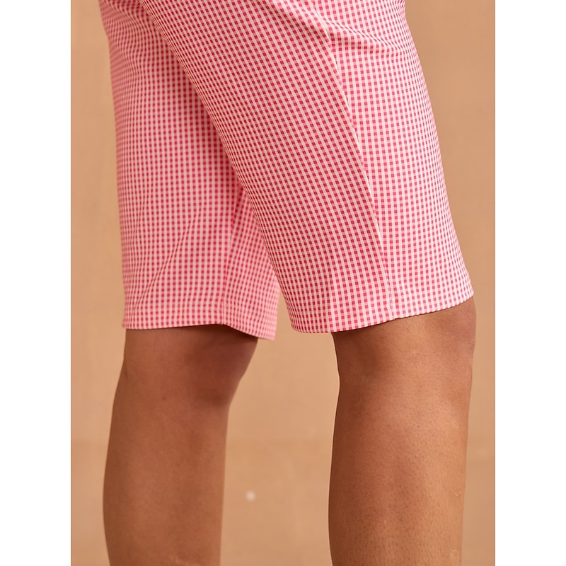 Women's Golf Shorts Yan pink Denim Blue Black Bottoms Ladies Golf Attire Clothes Outfits Wear Apparel4