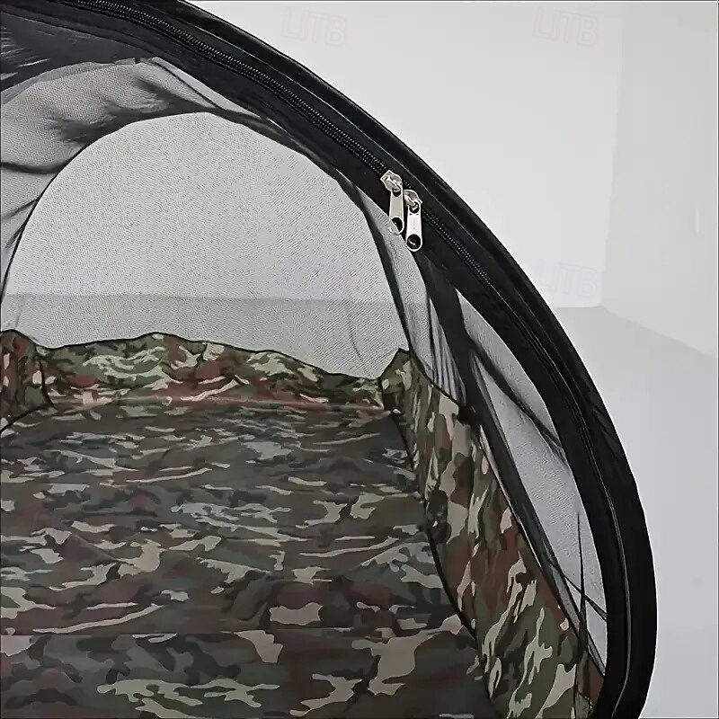Portable Camouflage Mosquito Net Tent Easy Installation Sunshade and Insect Proof Waterproof Fabric Suitable for Outdoor Travel3