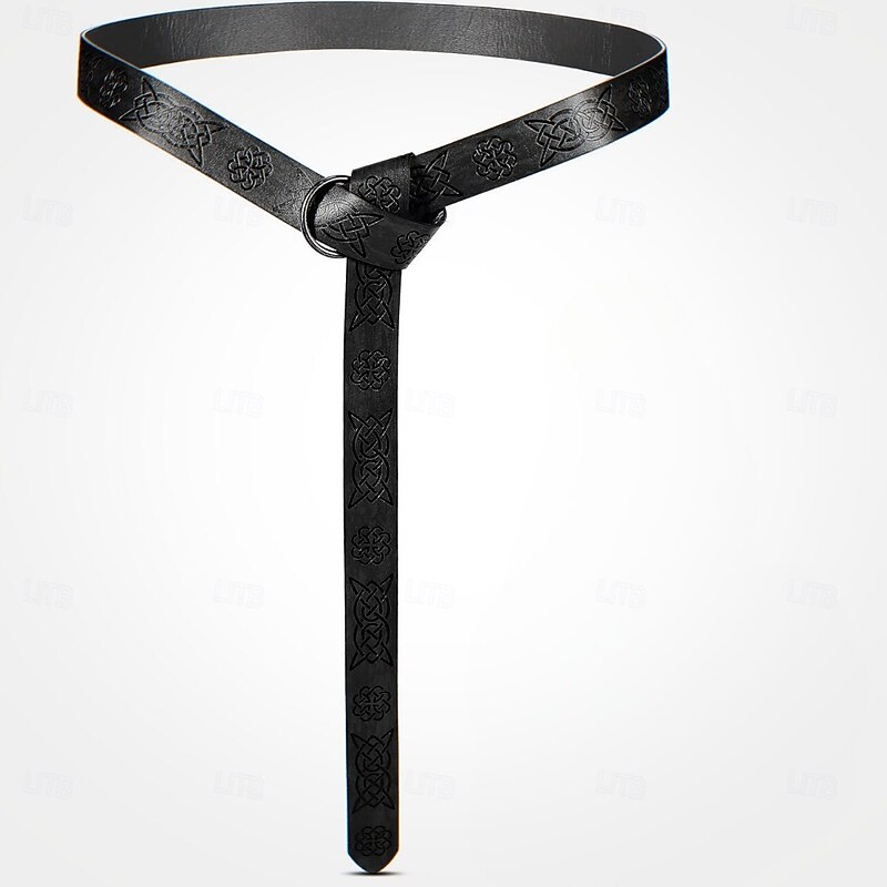 Punk & Gothic Medieval Renaissance Waist Belt Wristband Knight Ritter Viking Archery Fancy Dress Men's Women's Unisex Viking Fantasy Halloween Masquerade Performance Stage LARP Adults' More4