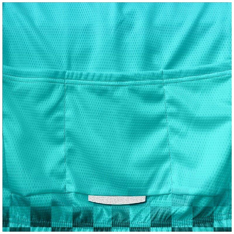 Men's Cycling Jersey Plaid Gradient Short Sleeve Bike Tee Tshirt Jersey with 3 Rear Pockets Mountain Bike MTB Quick Dry Anatomic Design Wicking Breathable Sports Yellow Red Blue Clothing Apparel3