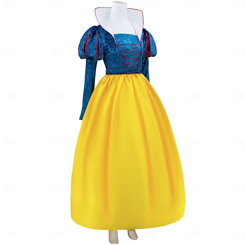 Snow White Princess Maid Dress Cosplay Costume Carnival Costume Dress Up Movie Cosplay for Women's Adults' Halloween Carnival World Book Day Performance Party3