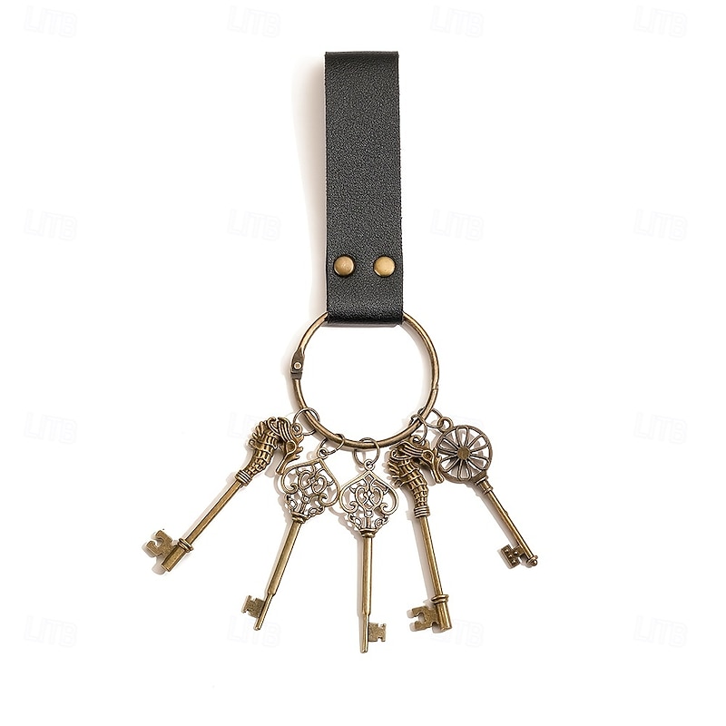 Medieval Keychain Vintage Cosplay Jewelry Belt for Men Cosplay Supplies Keychain for Photoshoots and Stage2