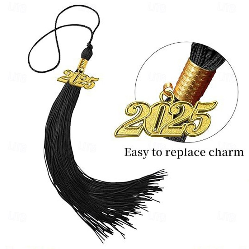 2025 Matte Graduation Cap with 2025 Tassel for Adults High School and Bachelor Master3