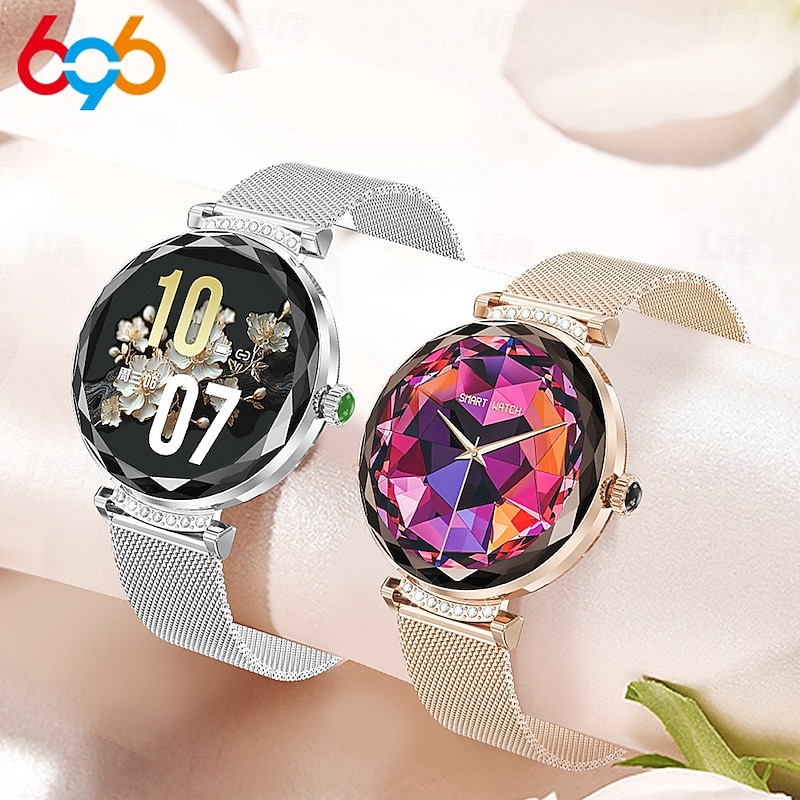 696 NX7PRO Smart Watch 1.19 inch Smartwatch Fitness Running Watch Bluetooth ECG+PPG Pedometer Call Reminder Compatible with Android iOS Women Hands-Free Calls Message Reminder IP 67 40mm Watch Case