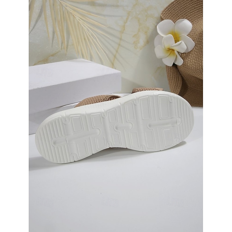 Women's Slip-On Mesh Slides - Lightweight Breathable Comfort Sandals for Casual Wear & Outdoor Activities4