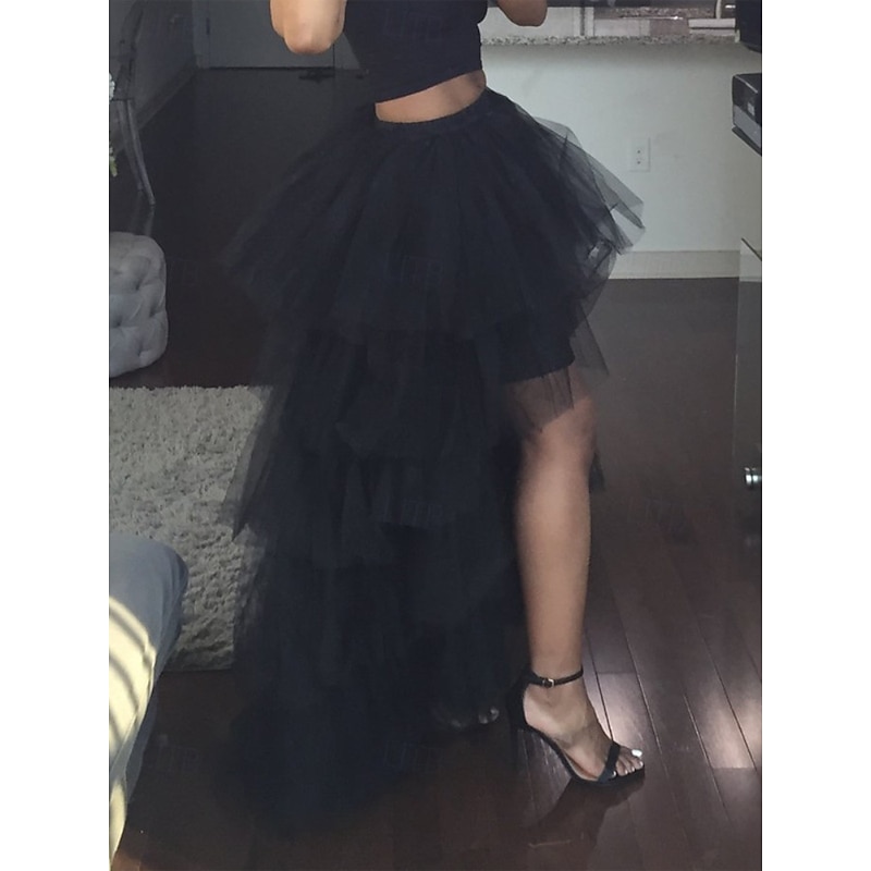 Retro Vintage 1950s Petticoat Hoop Skirt Under Skirt Tulle Skirt Fancy Dress Women's Masquerade Party Evening Wear Cocktail Party Tea Party Adults' Skirt3