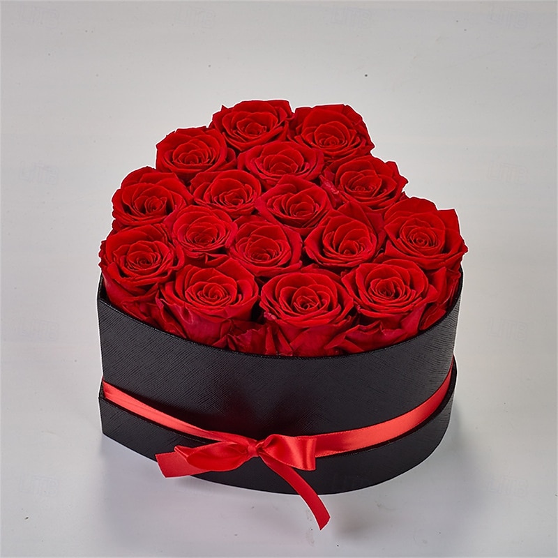 16 Flower Forever Heart Shape Box - Preserved Roses Gift for Her Preserved Flowers for Mothers Day Gifts Christmas Valentines Day Gifts for Mom3