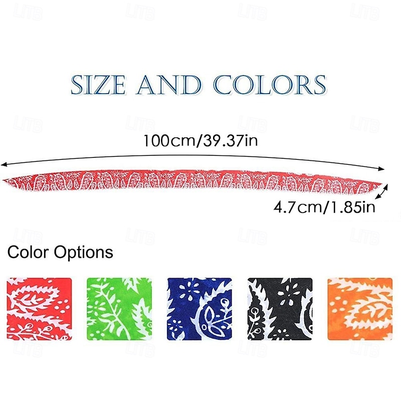 Ice Cooling Scarf Cooling Neck Bandana Cooling Neck Wraps Cooling Headband Summer Cooling Bandana for Men Women Outdoor Activities, Multicolored3