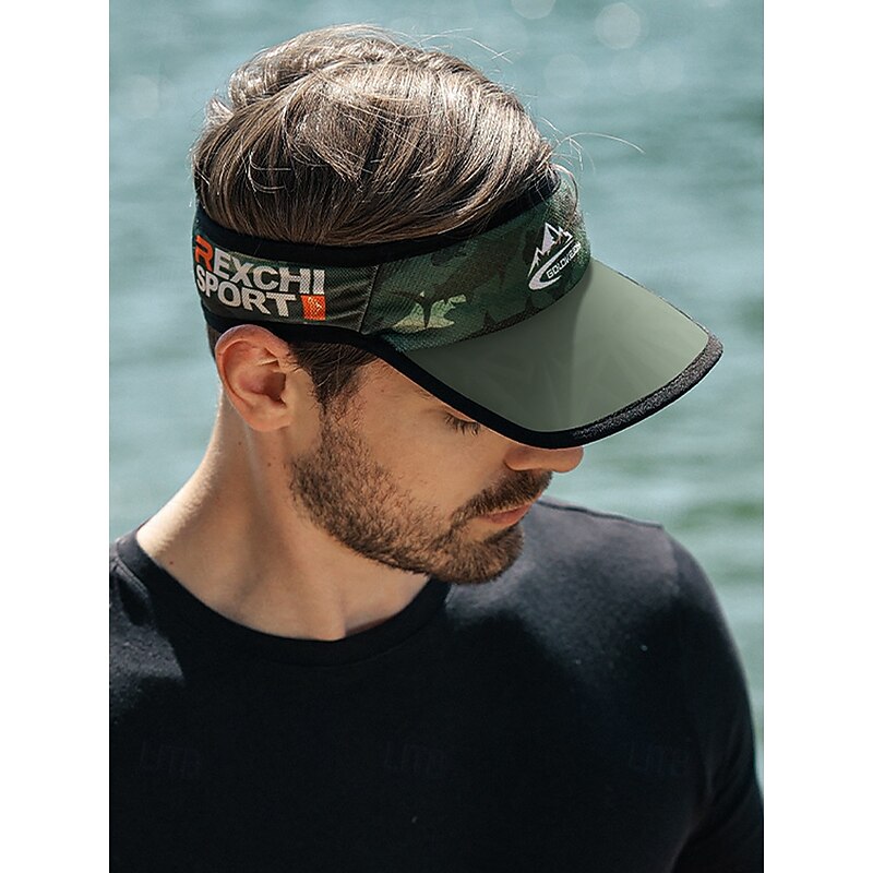 Men's Sports Visor Hat – Lightweight Breathable Sun Protection Cap for Running, Golf, Tennis & Outdoor Activities3