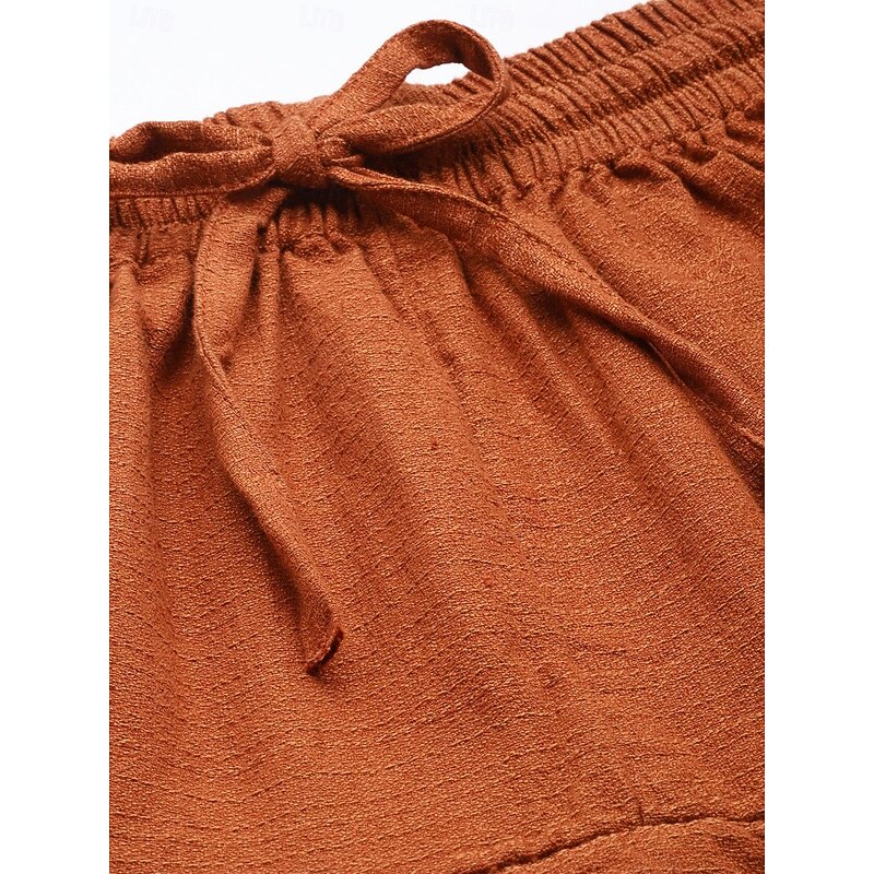 Retro Vintage Boho Medieval Trousers Harem pants Pirate Viking Baggy Fancy Dress Men's Pirate Carnival Vacation Yoga LARP Adults' Pants Spring & Summer3