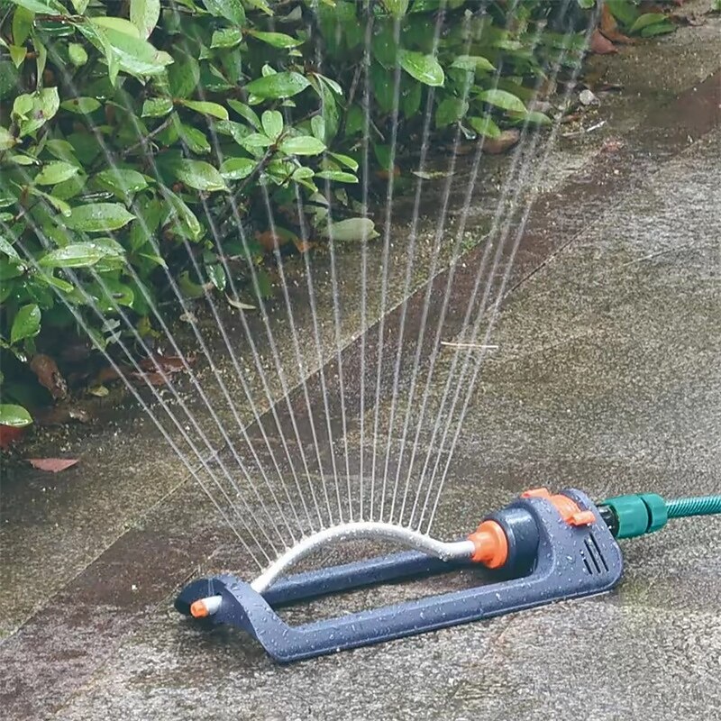 19-hole Large-scale Automatic Swing Sprinkler Lawn Site Bridge Maintenance Watering Swing Rotating Sprinkler